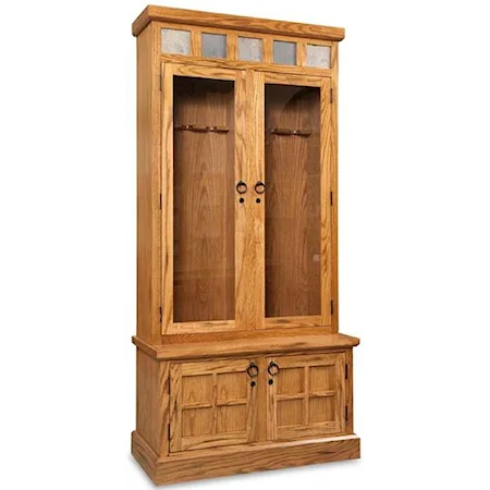 Gun Cabinet w/ 2 Glass Doors